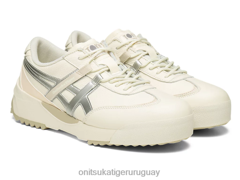 Onitsuka Tiger delegación ex unisexo J06BX112 crema/plata pura zapatos