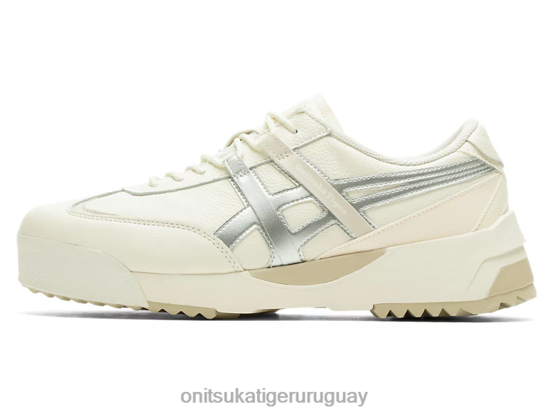 Onitsuka Tiger delegación ex unisexo J06BX112 crema/plata pura zapatos