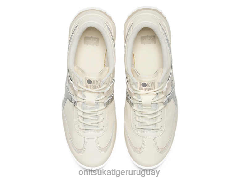 Onitsuka Tiger delegación ex unisexo J06BX112 crema/plata pura zapatos