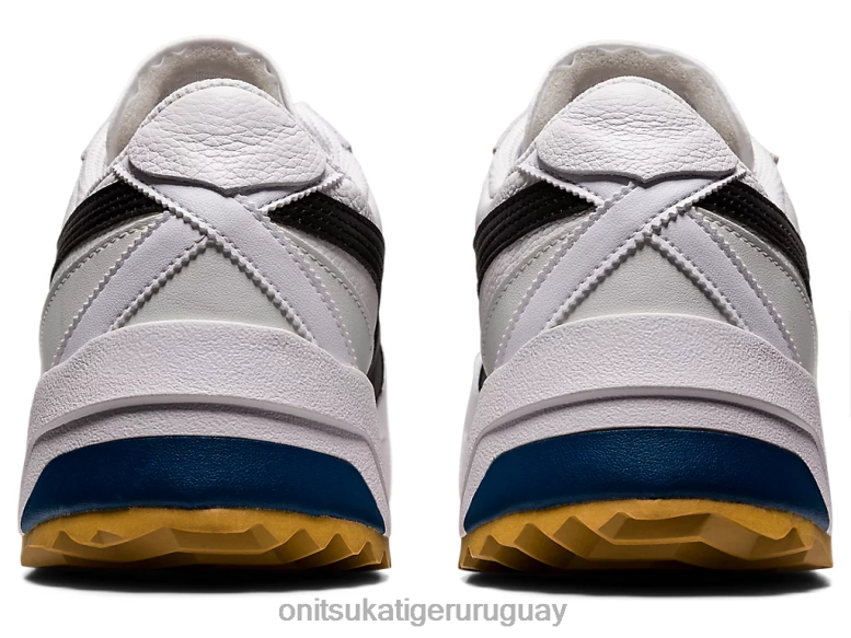 Onitsuka Tiger delegación ex unisexo J06BX197 blanco negro zapatos