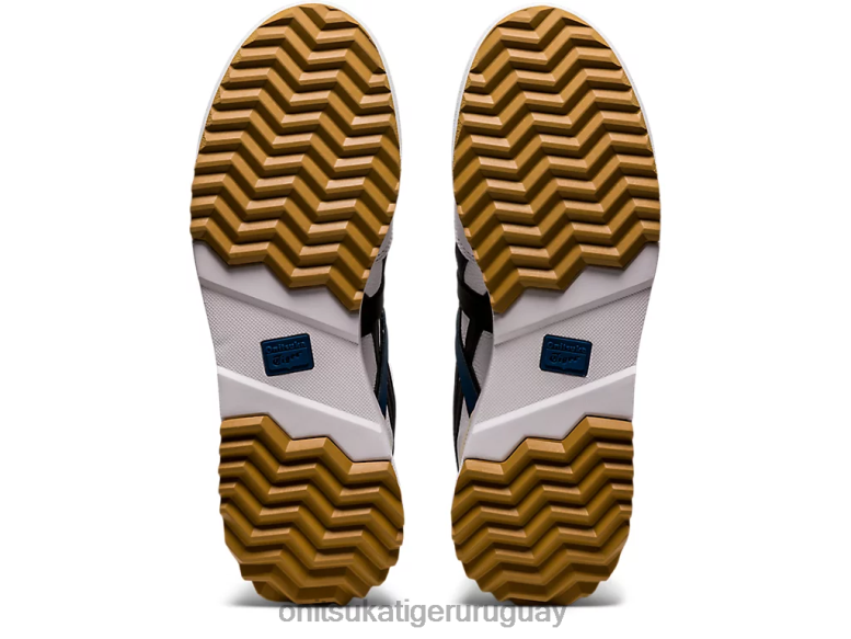 Onitsuka Tiger delegación ex unisexo J06BX197 blanco negro zapatos