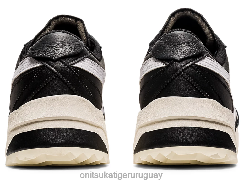 Onitsuka Tiger delegación ex unisexo J06BX269 blanco negro zapatos