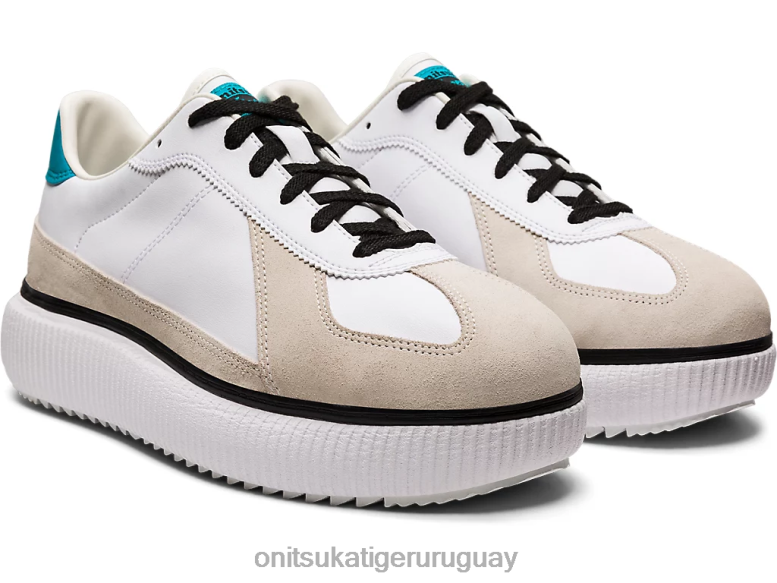 Onitsuka Tiger delicia unisexo J06BX337 blanco/laguna zapatos
