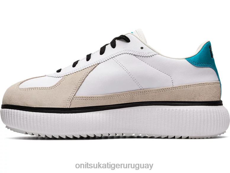 Onitsuka Tiger delicia unisexo J06BX337 blanco/laguna zapatos