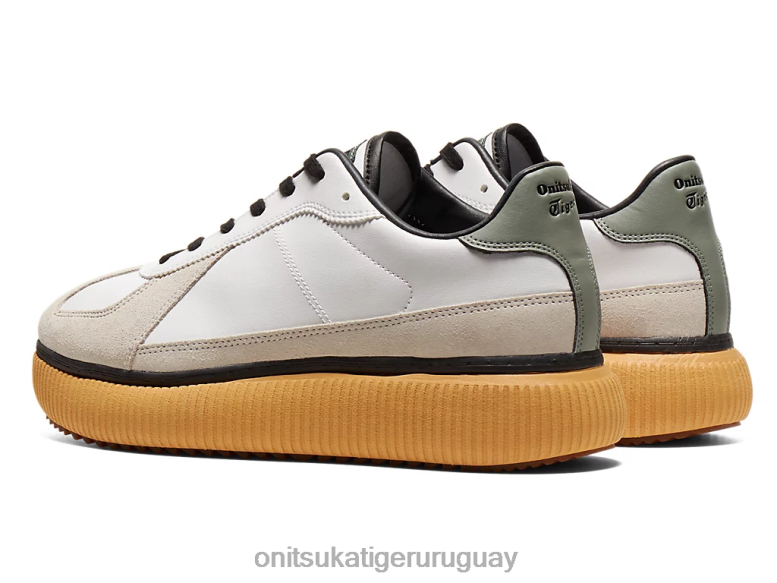 Onitsuka Tiger delicia unisexo J06BX536 blanco/verde liquen zapatos