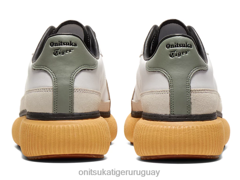 Onitsuka Tiger delicia unisexo J06BX536 blanco/verde liquen zapatos
