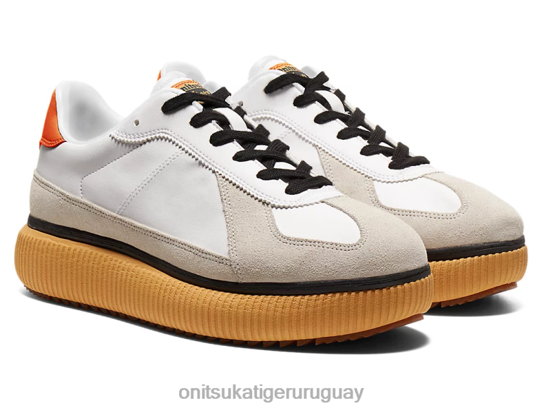 Onitsuka Tiger delicia unisexo J06BX537 blanco/habanero zapatos