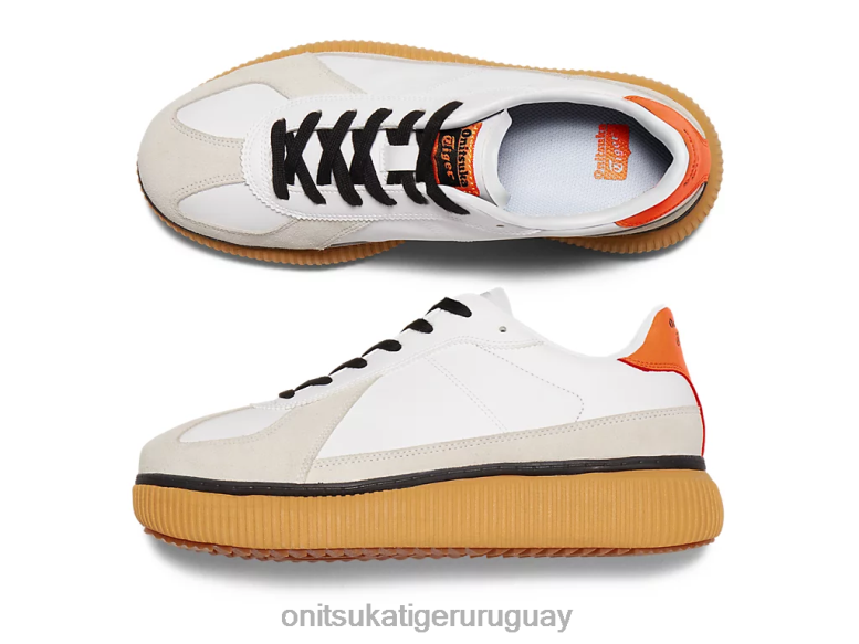 Onitsuka Tiger delicia unisexo J06BX537 blanco/habanero zapatos