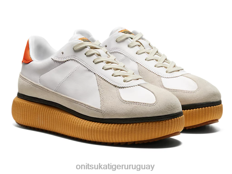 Onitsuka Tiger delicia unisexo J06BX537 blanco/habanero zapatos