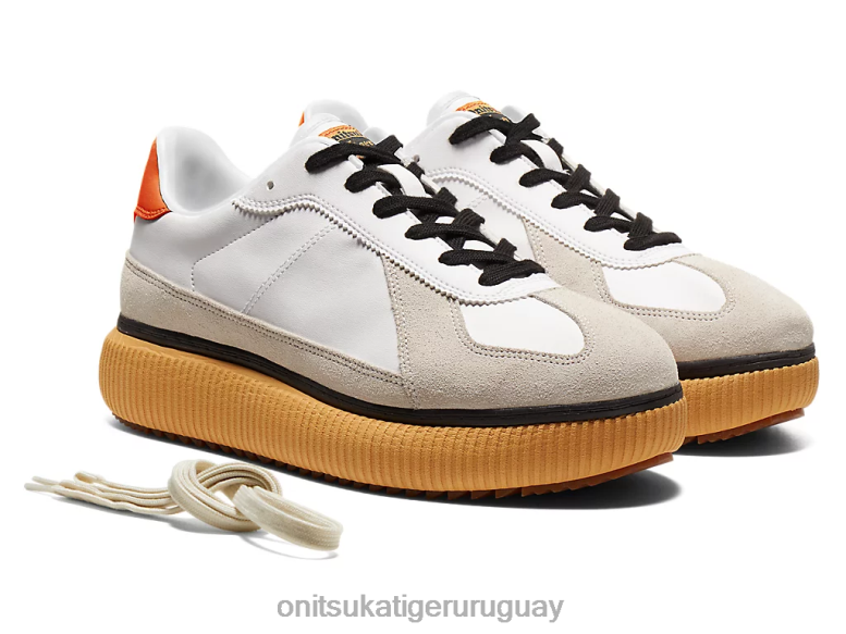 Onitsuka Tiger delicia unisexo J06BX537 blanco/habanero zapatos