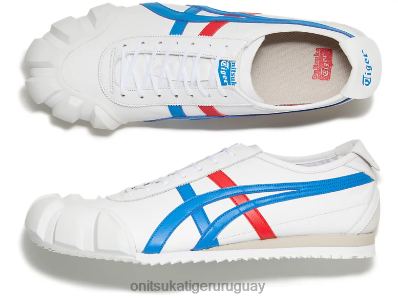 Onitsuka Tiger dentigre mx unisexo J06BX278 blanco/azul directorio zapatos