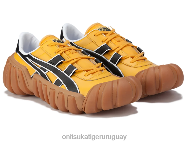Onitsuka Tiger dentigre tai-chi unisexo J06BX285 amarillo/negro zapatos