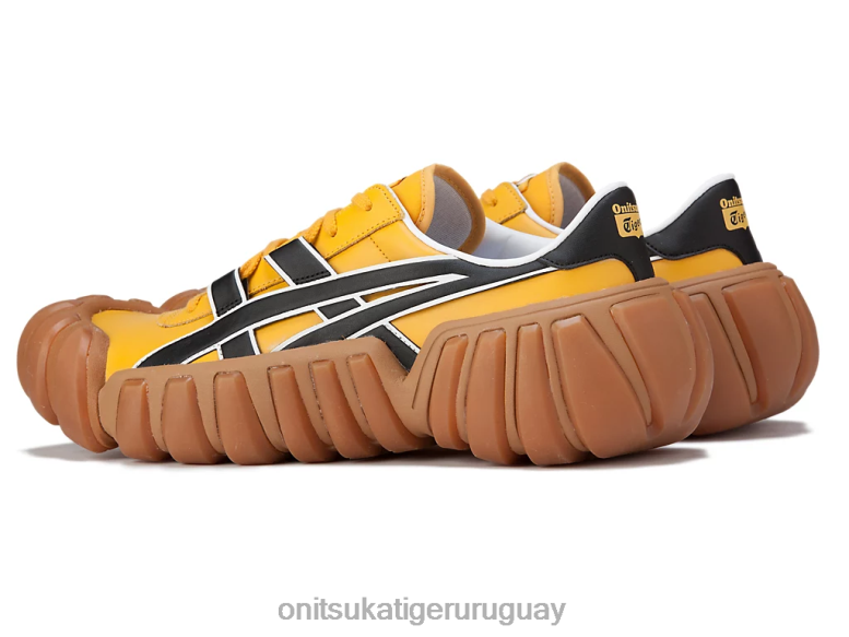 Onitsuka Tiger dentigre tai-chi unisexo J06BX285 amarillo/negro zapatos