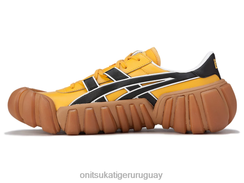 Onitsuka Tiger dentigre tai-chi unisexo J06BX285 amarillo/negro zapatos