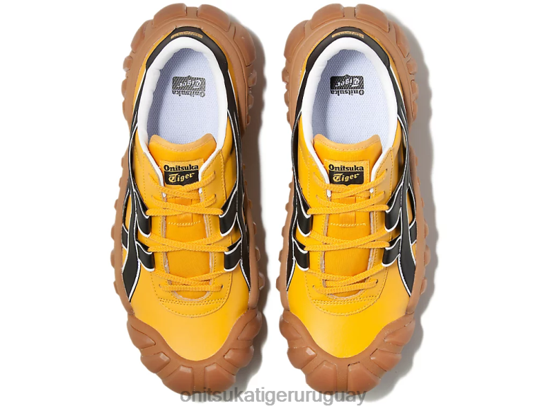 Onitsuka Tiger dentigre tai-chi unisexo J06BX285 amarillo/negro zapatos