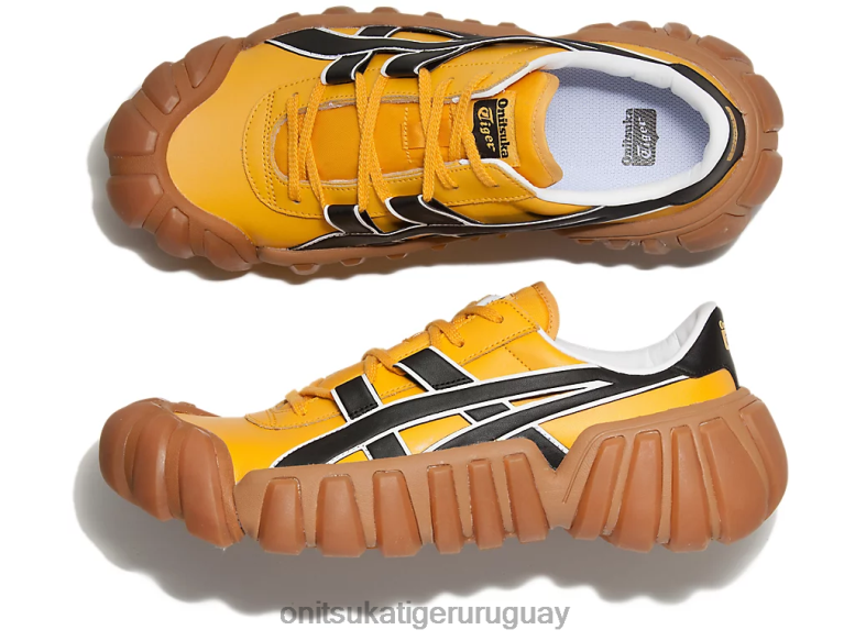 Onitsuka Tiger dentigre tai-chi unisexo J06BX285 amarillo/negro zapatos