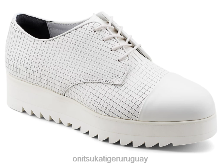 Onitsuka Tiger derby mujer J06BX545 blanco zapatos