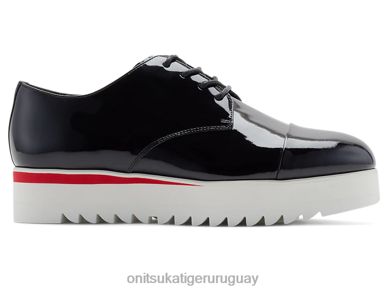 Onitsuka Tiger derby mujer J06BX546 negro zapatos
