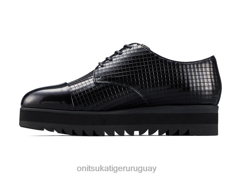 Onitsuka Tiger derby mujer J06BX547 negro zapatos