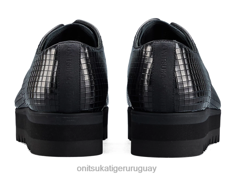 Onitsuka Tiger derby mujer J06BX547 negro zapatos