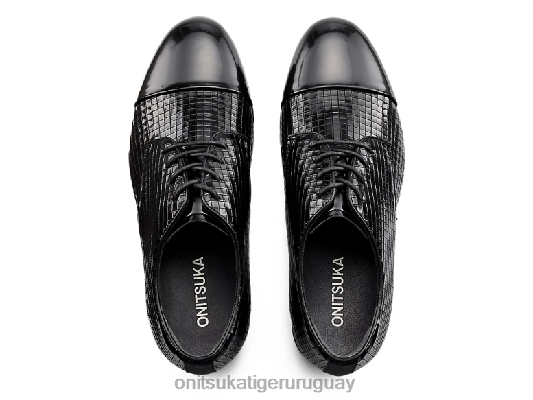 Onitsuka Tiger derby mujer J06BX547 negro zapatos