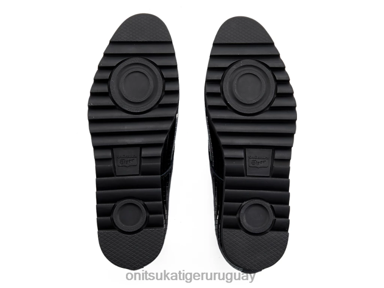 Onitsuka Tiger derby mujer J06BX547 negro zapatos