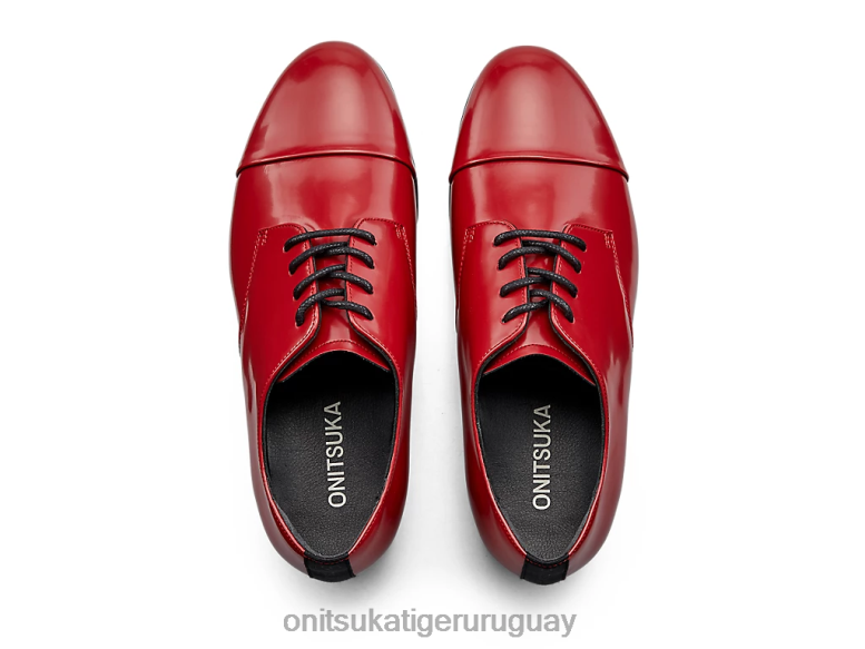 Onitsuka Tiger derby mujer J06BX548 rojo remolacha zapatos