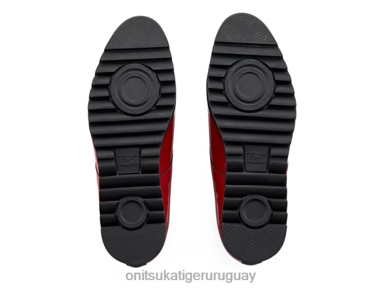 Onitsuka Tiger derby mujer J06BX548 rojo remolacha zapatos