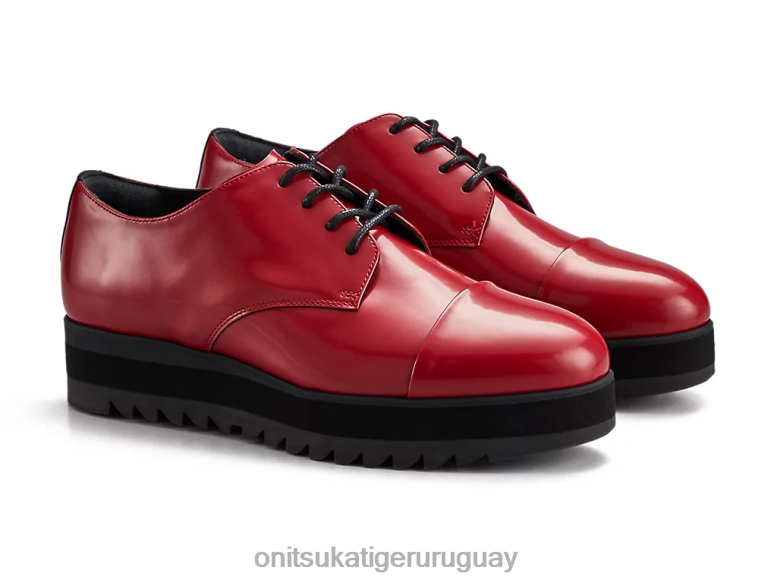 Onitsuka Tiger derby mujer J06BX548 rojo remolacha zapatos