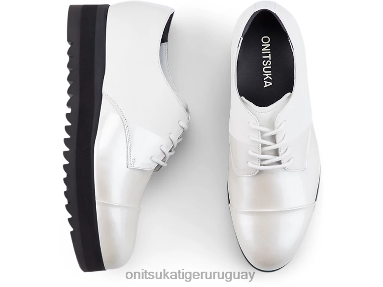 Onitsuka Tiger derby mujer J06BX549 blanco zapatos