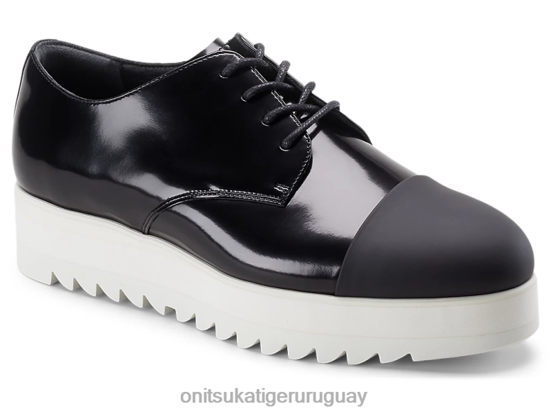 Onitsuka Tiger derby mujer J06BX553 negro zapatos
