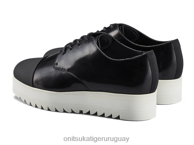 Onitsuka Tiger derby mujer J06BX553 negro zapatos
