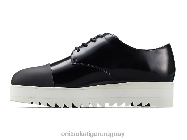 Onitsuka Tiger derby mujer J06BX553 negro zapatos