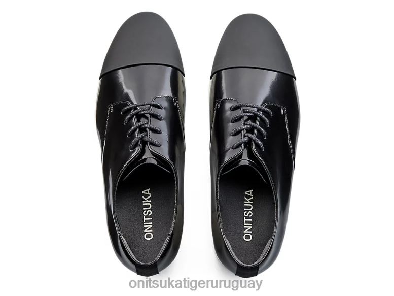 Onitsuka Tiger derby mujer J06BX553 negro zapatos