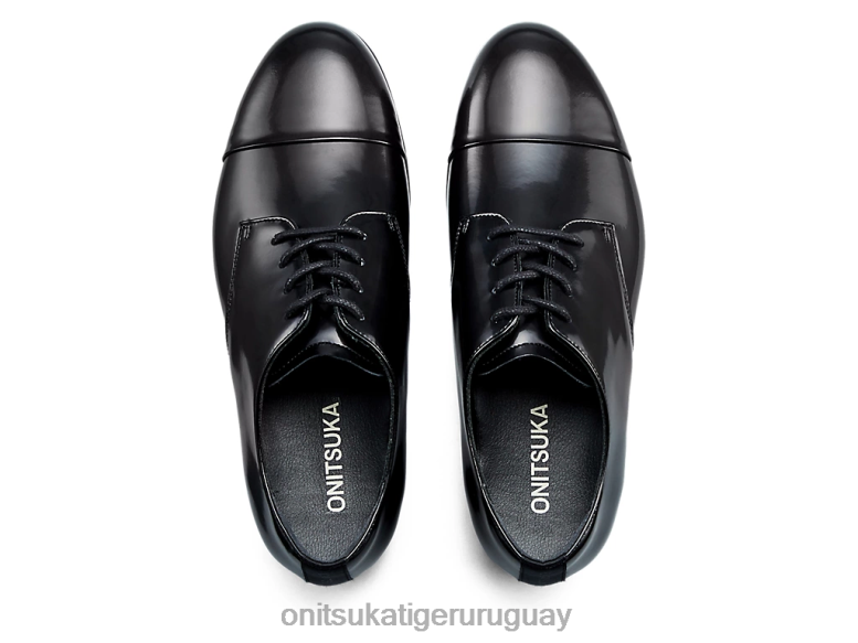 Onitsuka Tiger derby mujer J06BX556 negro/rojo clásico zapatos