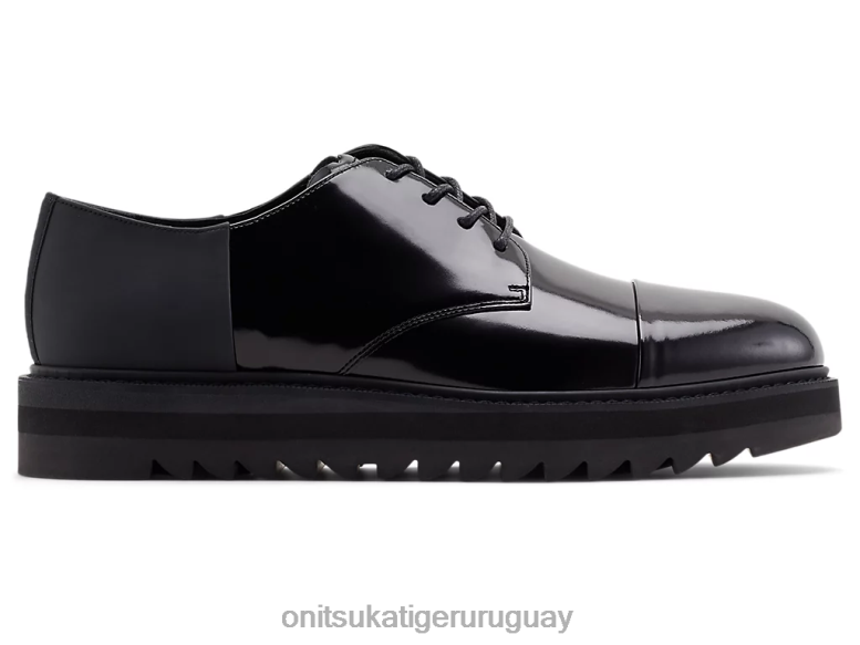 Onitsuka Tiger derby unisexo J06BX221 negro zapatos