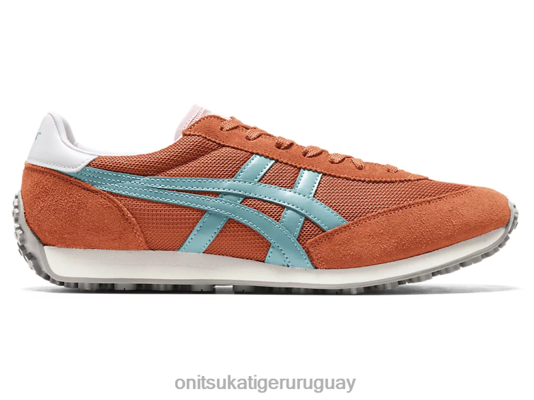 Onitsuka Tiger edición 78 unisexo J06BX81 naranja picante/turquesa polvoriento zapatos