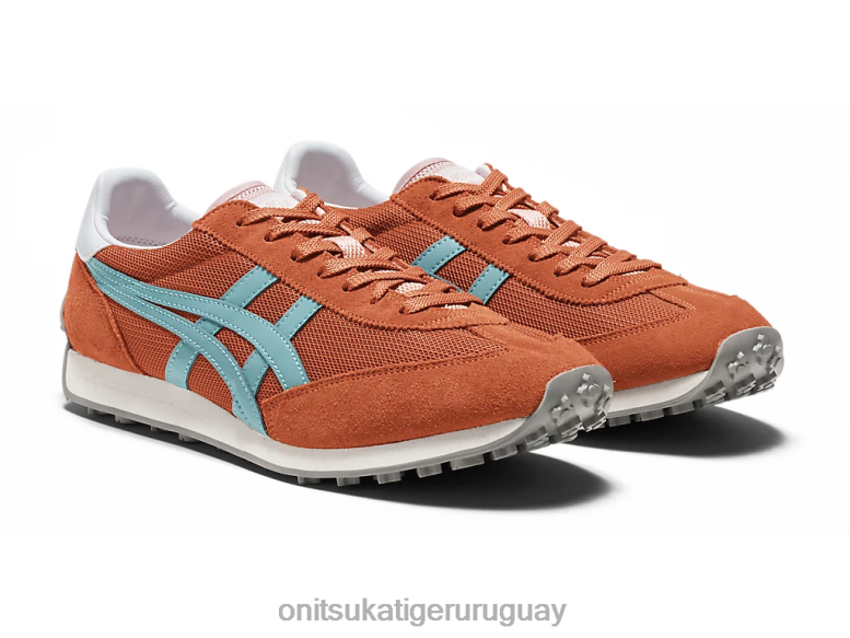Onitsuka Tiger edición 78 unisexo J06BX81 naranja picante/turquesa polvoriento zapatos