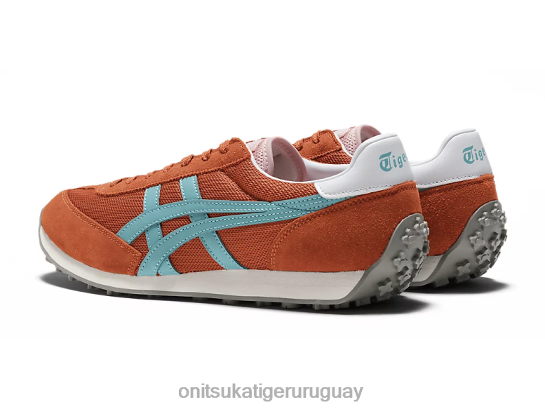Onitsuka Tiger edición 78 unisexo J06BX81 naranja picante/turquesa polvoriento zapatos
