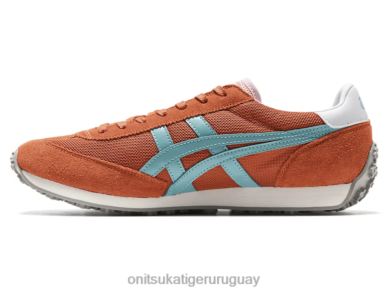 Onitsuka Tiger edición 78 unisexo J06BX81 naranja picante/turquesa polvoriento zapatos