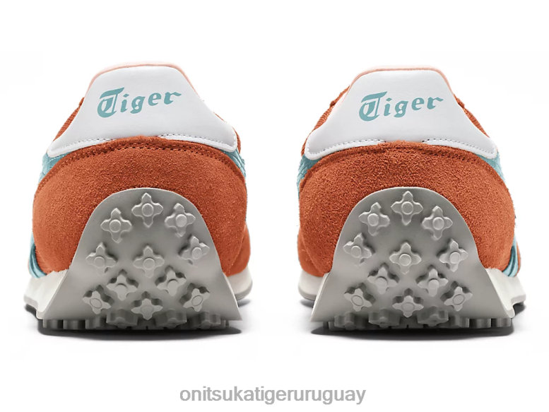Onitsuka Tiger edición 78 unisexo J06BX81 naranja picante/turquesa polvoriento zapatos