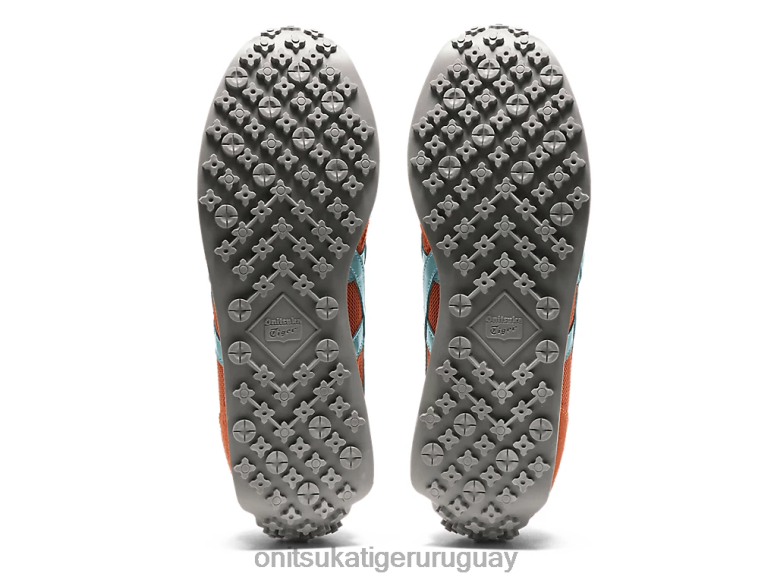Onitsuka Tiger edición 78 unisexo J06BX81 naranja picante/turquesa polvoriento zapatos