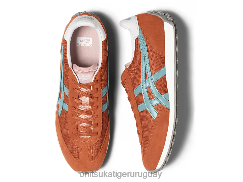Onitsuka Tiger edición 78 unisexo J06BX81 naranja picante/turquesa polvoriento zapatos