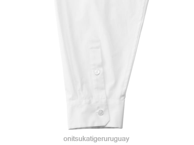 Onitsuka Tiger es camisa hombres J06BX409 blanco ropa