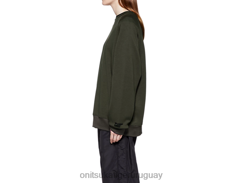 Onitsuka Tiger esta arriba hombres J06BX458 caqui ropa