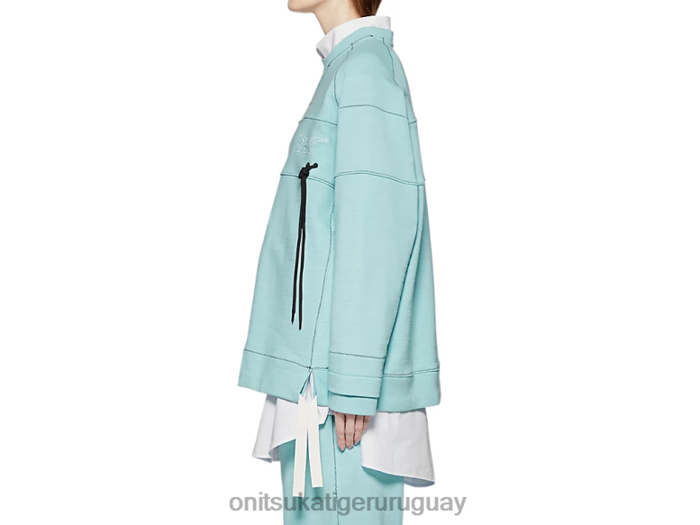 Onitsuka Tiger esta arriba unisexo J06BX396 azul claro ropa