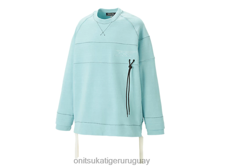 Onitsuka Tiger esta arriba unisexo J06BX396 azul claro ropa