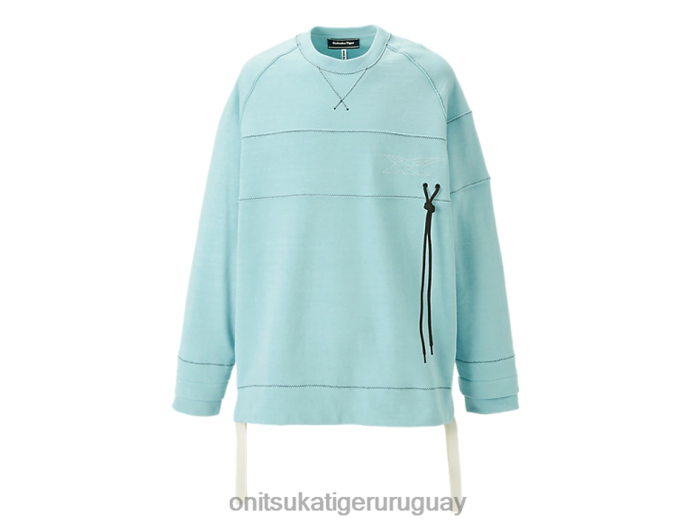 Onitsuka Tiger esta arriba unisexo J06BX396 azul claro ropa