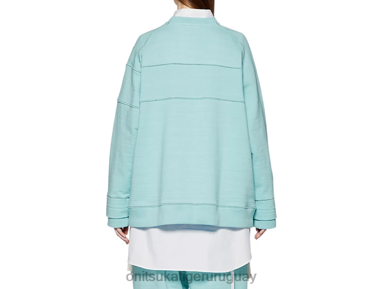 Onitsuka Tiger esta arriba unisexo J06BX396 azul claro ropa