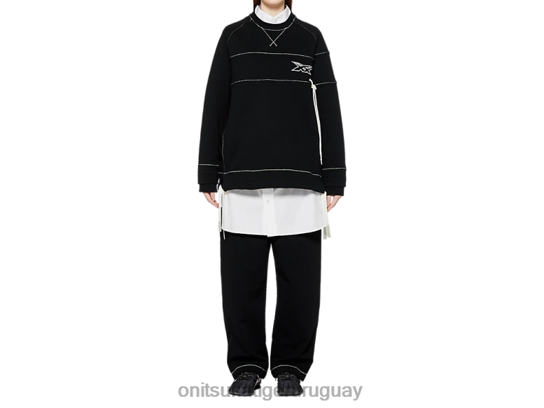 Onitsuka Tiger esta arriba unisexo J06BX405 negro ropa